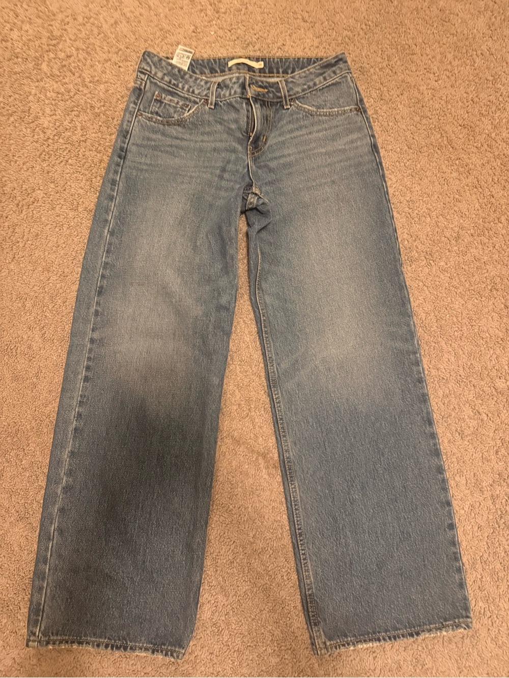 Levi's Women's Wide-Leg Jeans in Medium Blue Denim 26x30